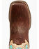 Image #6 - Dan Post Men's Exotic Shark Western Boots - Broad Square Toe, Dark Brown, hi-res