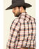 Image #5 - Roper Men's West Made Multi Rope Plaid Long Sleeve Western Shirt, , hi-res