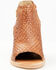 Image #4 - Diba True Women's Zest Open Toe Boots - Round Toe, Tan, hi-res