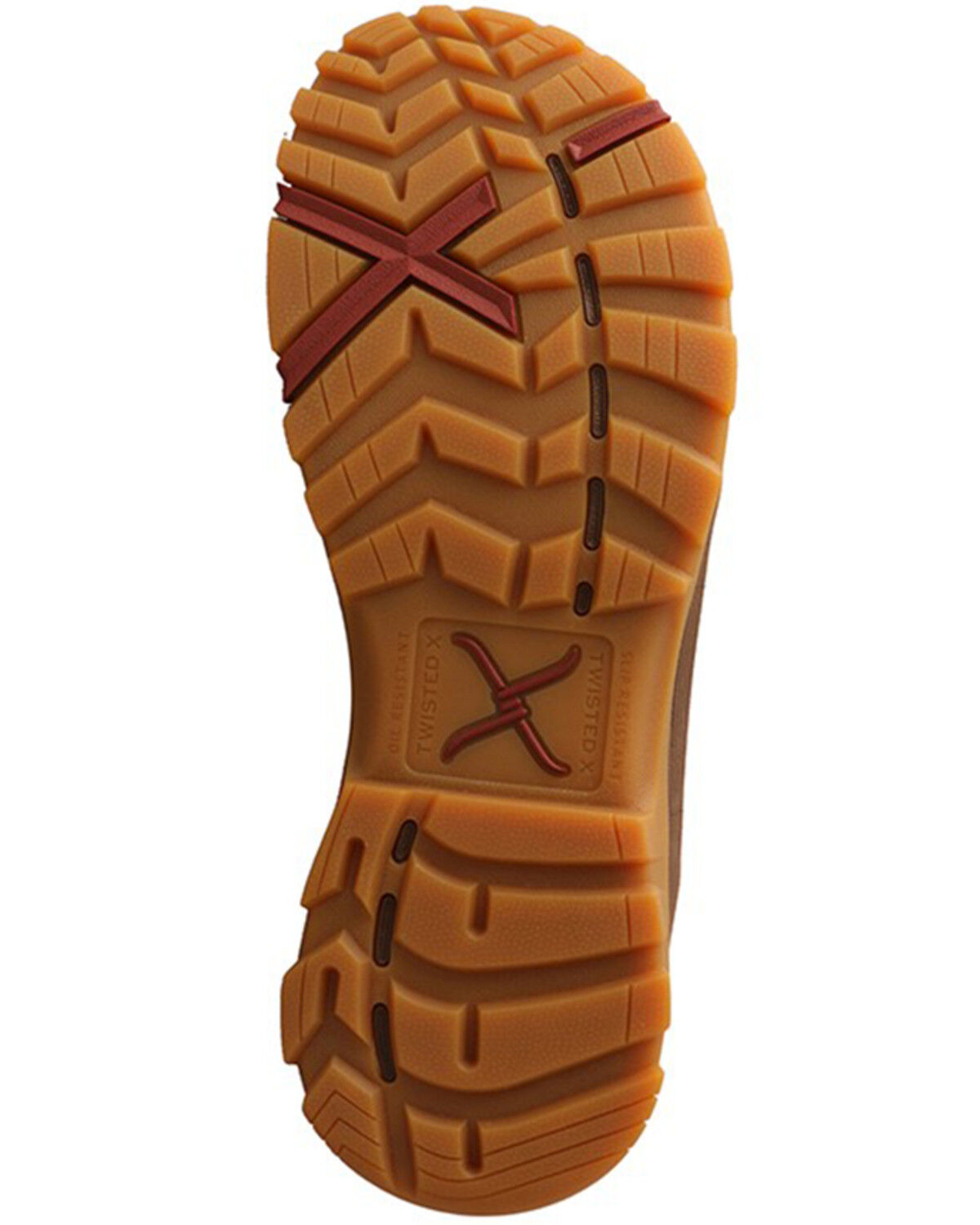 Image #6 - Twisted X Men's 6" Lace-Up Work Boots - Soft Toe, Brown, hi-res