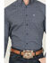 Image #3 - Ariat Men's Colson Geo Print Long Sleeve Button-Down Western Shirt - Tall, Navy, hi-res
