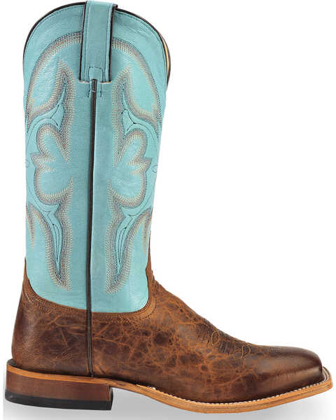 Image #2 - Tony Lama Men's Cabra Foot Western Boots - Square Toe, Honey, hi-res