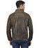 Image #4 - Wrangler Men's Vintage Trucker Jacket, Dark Brown, hi-res