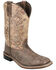 Image #1 - Smoky Mountain Women's Oasis Performance Western Boots - Broad Square Toe, Chocolate, hi-res