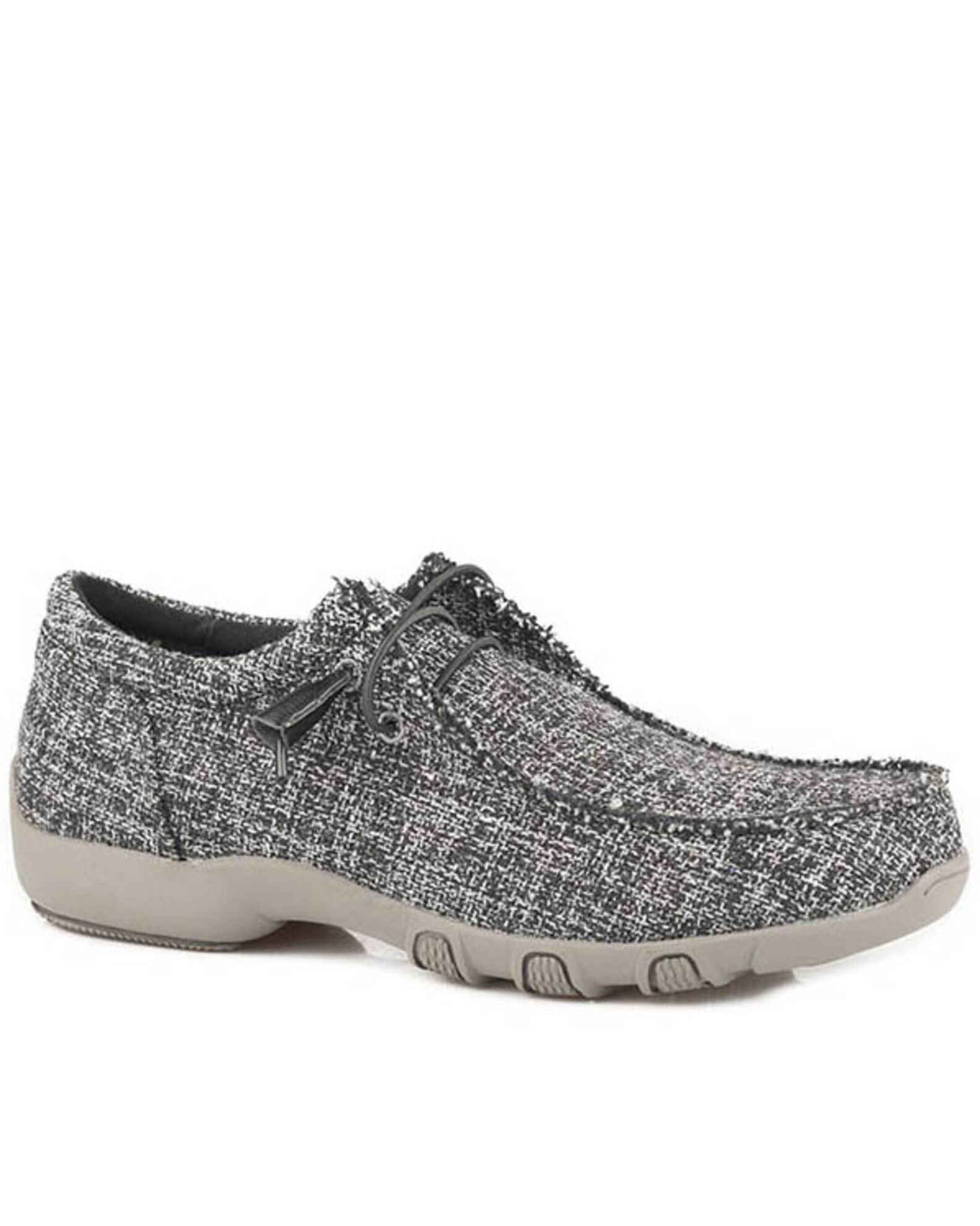 Image #1 - Roper Women's Chillin' Casual Shoes - Moc Toe, Black, hi-res