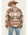 Image #4 - RANK 45® Men's Cheneka Exploded Southeastern Print Softshell Jacket, Tan, hi-res