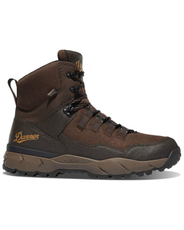 Danner Men's Vital Brown Waterproof Hiking Boots - Soft Toe, Brown, hi-res