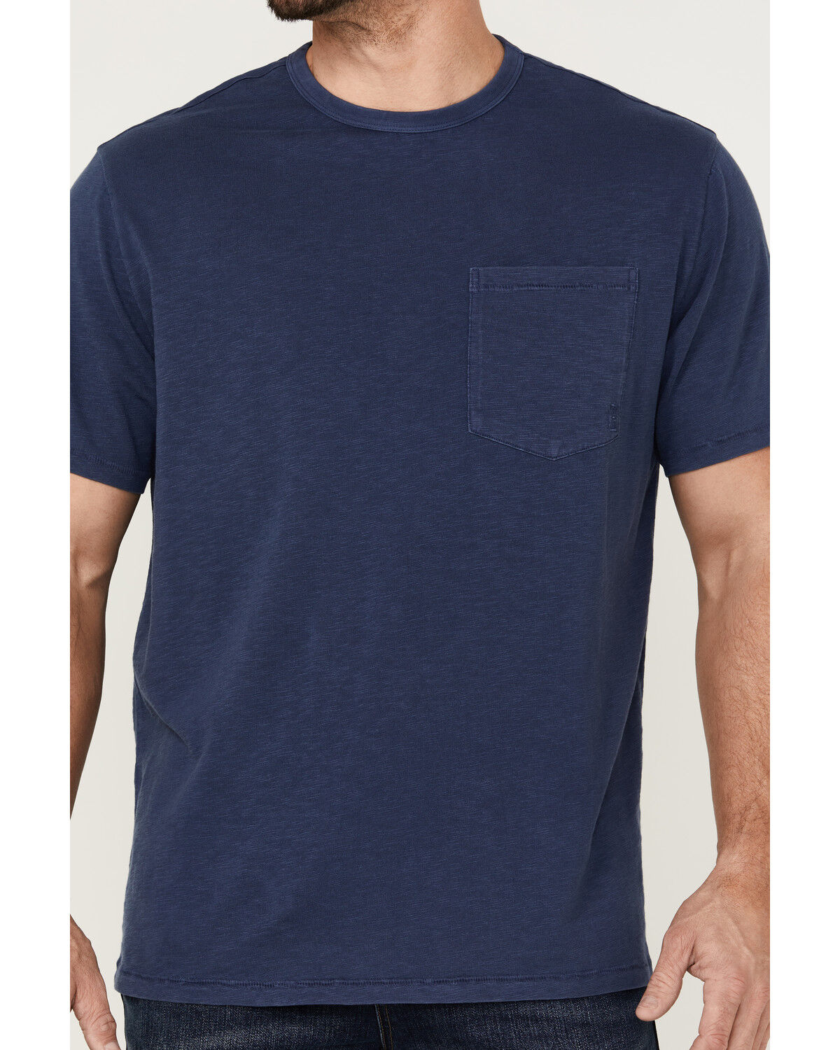 Image #3 - Brothers and Sons Men's Basic Short Sleeve Pocket T-Shirt, Navy, hi-res