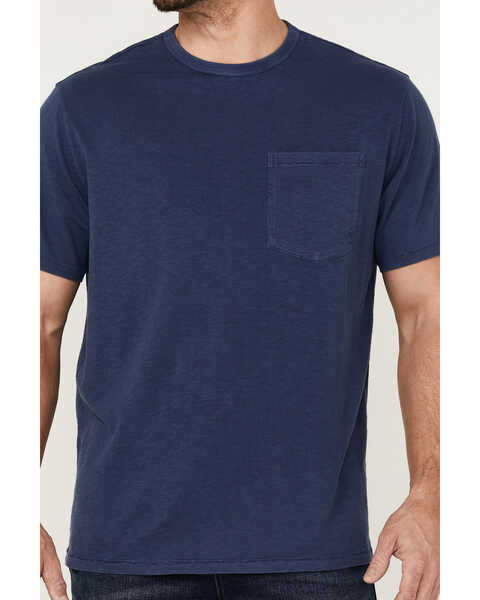 Image #3 - Brothers and Sons Men's Basic Short Sleeve Pocket T-Shirt , Navy, hi-res