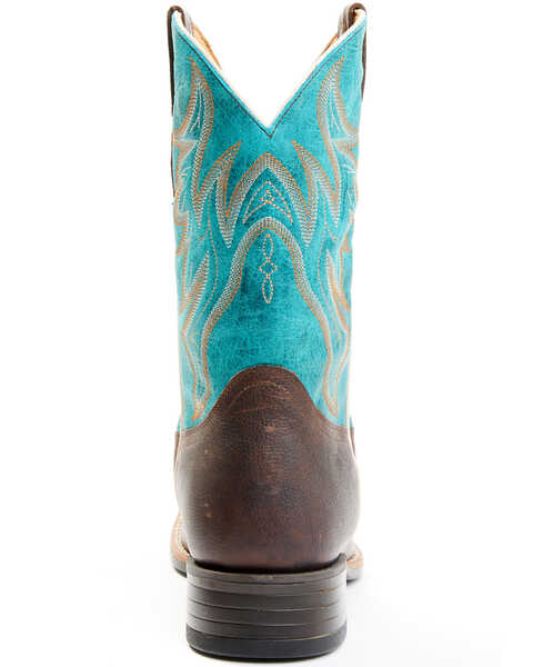 Image #5 - Cody James Men's Hoverfly Western Performance Boots - Broad Square Toe, Turquoise, hi-res
