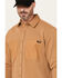 Image #2 - Hawx Men's Benjamin CPO Long Sleeve Snap Work Jacket, Tan, hi-res