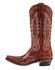 Image #3 - Old Gringo Women's Nevada Western Boots - Snip Toe, Red, hi-res