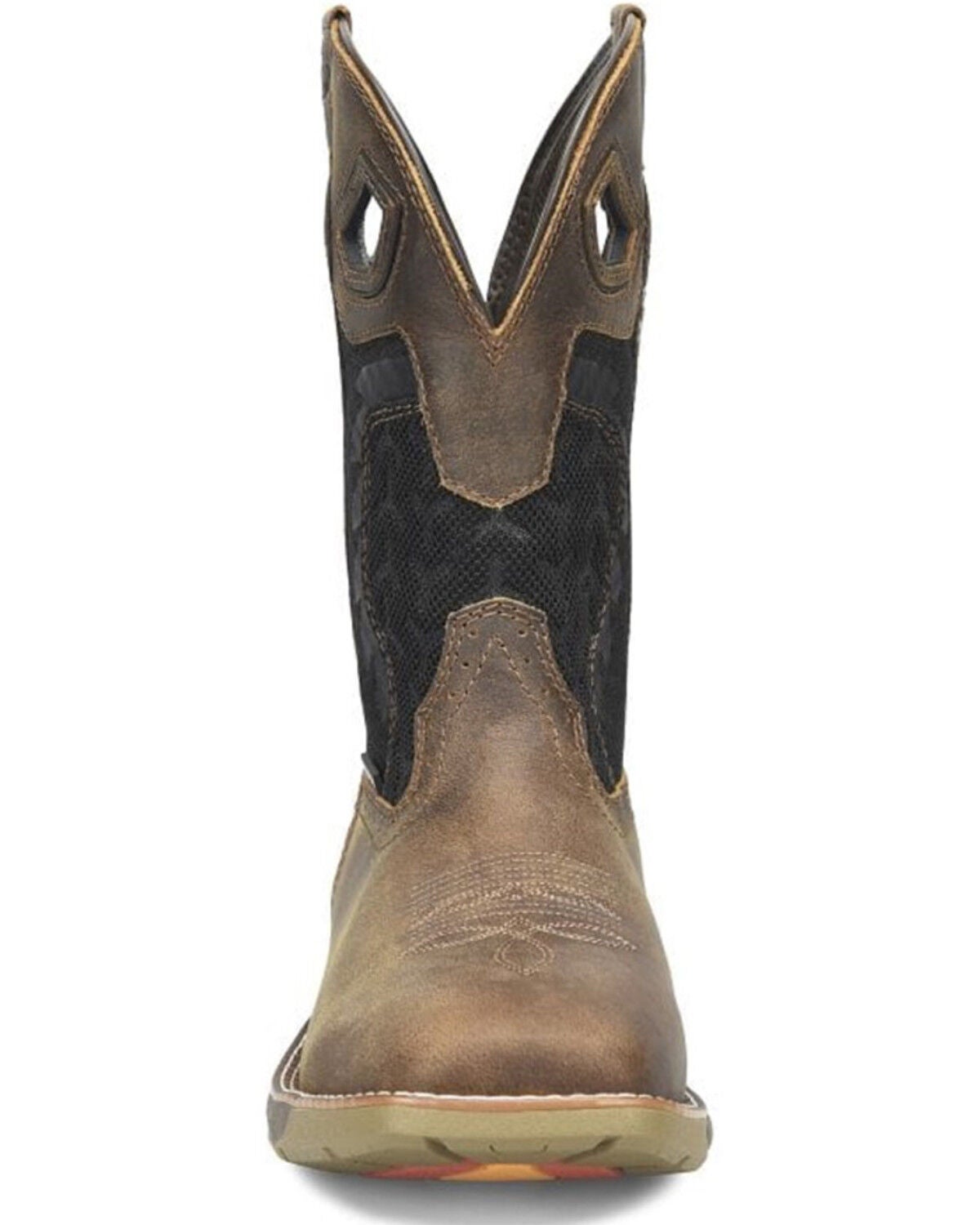 Image #4 - Phantom Rider Men's Zenon Performance Western Boots - Broad Square Toe, Brown, hi-res