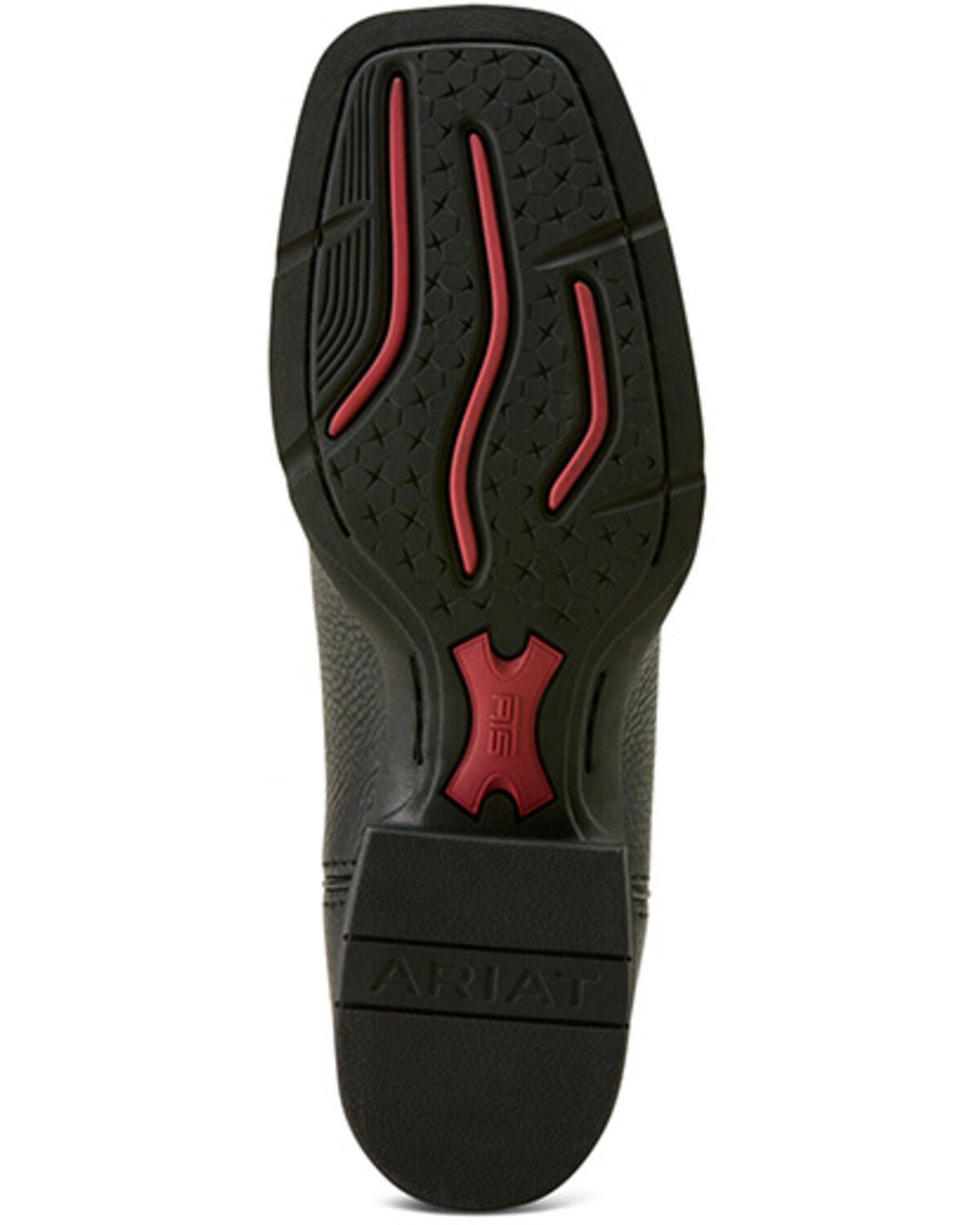 Image #5 - Ariat Women's Round Up Filly Performance Western Boots - Broad Square Toe, Red, hi-res