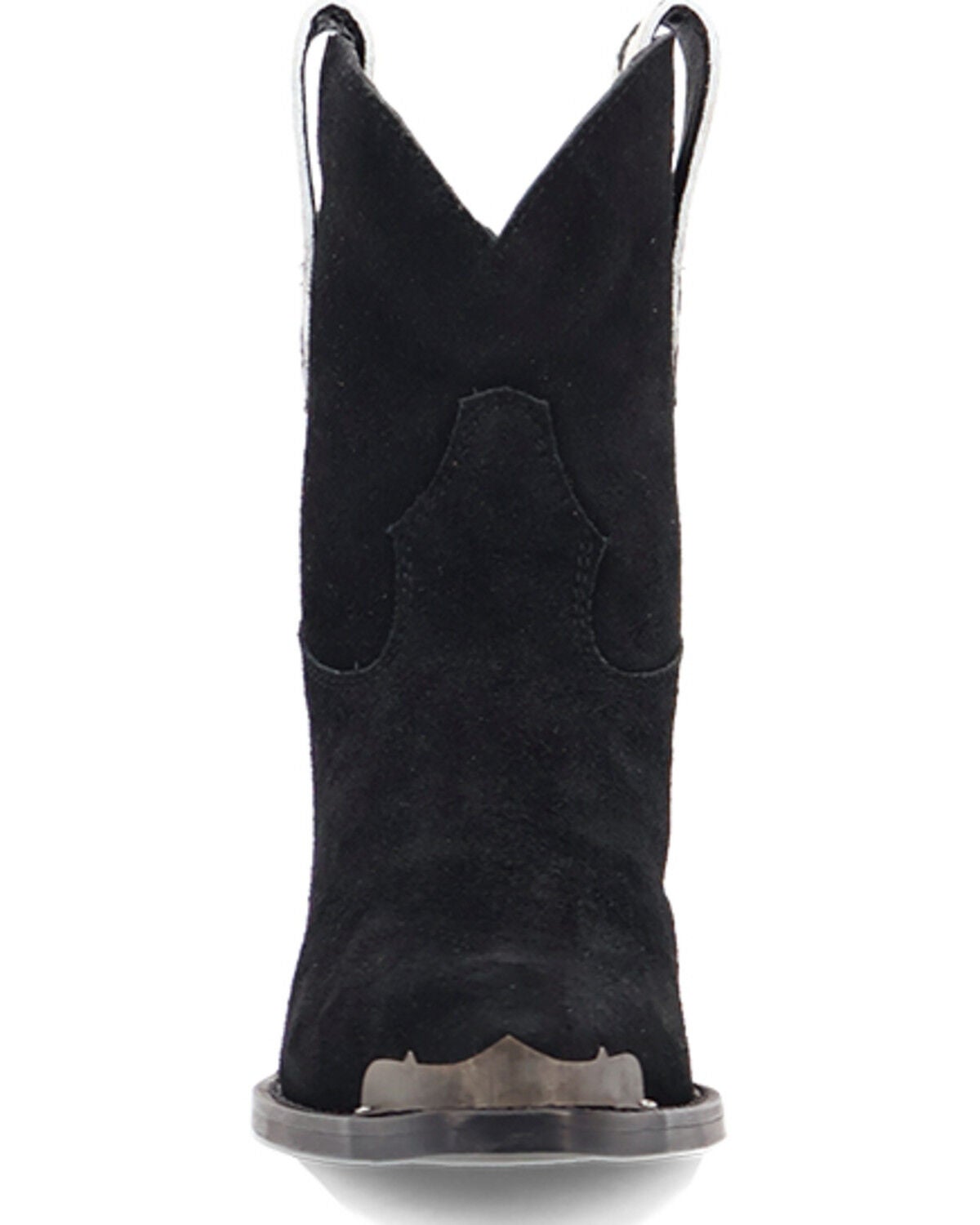 Image #4 - Dingo Women's Texas Charm Suede Booties - Snip Toe, Black, hi-res