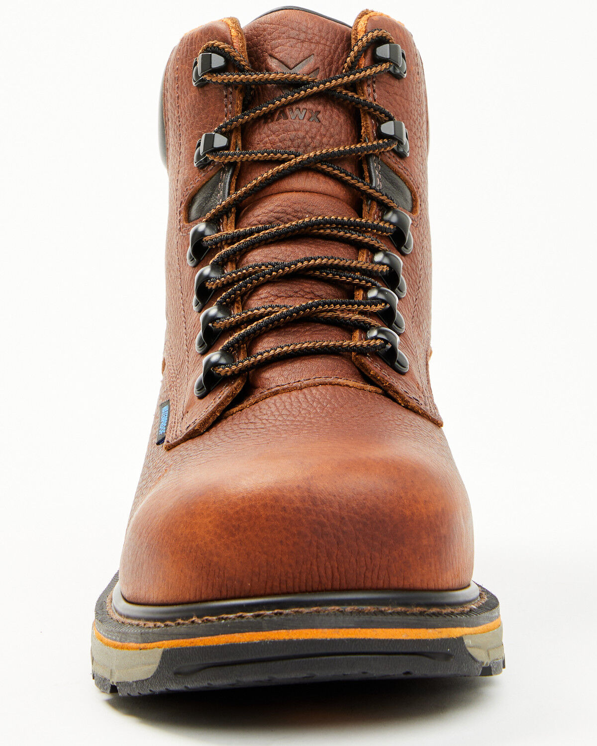 Image #4 - Hawx Men's 6" Enduro Waterproof Work Boots - Composite Toe, Dark Brown, hi-res