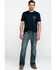 Image #3 - Rock & Roll Denim Men's Pistol Med Bootcut Jeans, Blue, hi-res