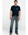 Rock & Roll Denim Men's Pistol Med Bootcut Jeans , Blue, hi-res