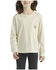 Image #2 - Carhartt Little Girls' Logo Long Sleeve Graphic Pocket Shirt, Cream, hi-res