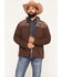 Image #1 - RANK 45&reg; Men's Fairfield Southwestern Yoke Softshell Jacket, Coffee, hi-res