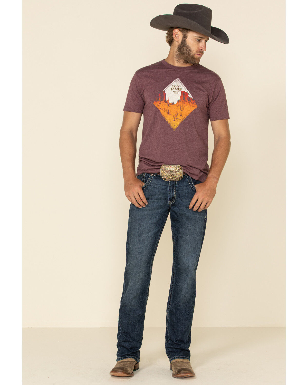 slim bootcut stretch jeans