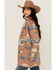 Image #1 - Idyllwind Women's Crosswind Southwestern Print Cardigan, Sand, hi-res