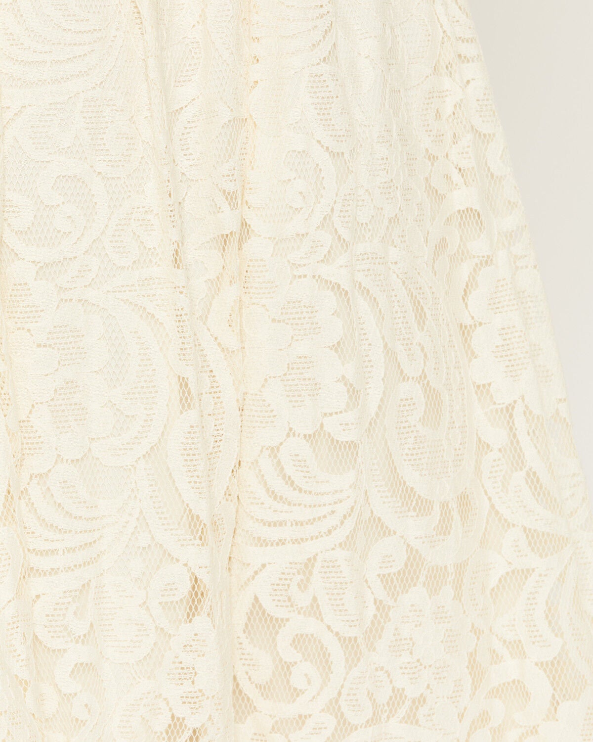 Image #4 - Shyanne Women's Snowberry Lace HIgh-Low Skirt, Cream, hi-res