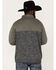 Image #4 - Hooey Men's Stevie 1/4 Snap Pullover, Charcoal, hi-res