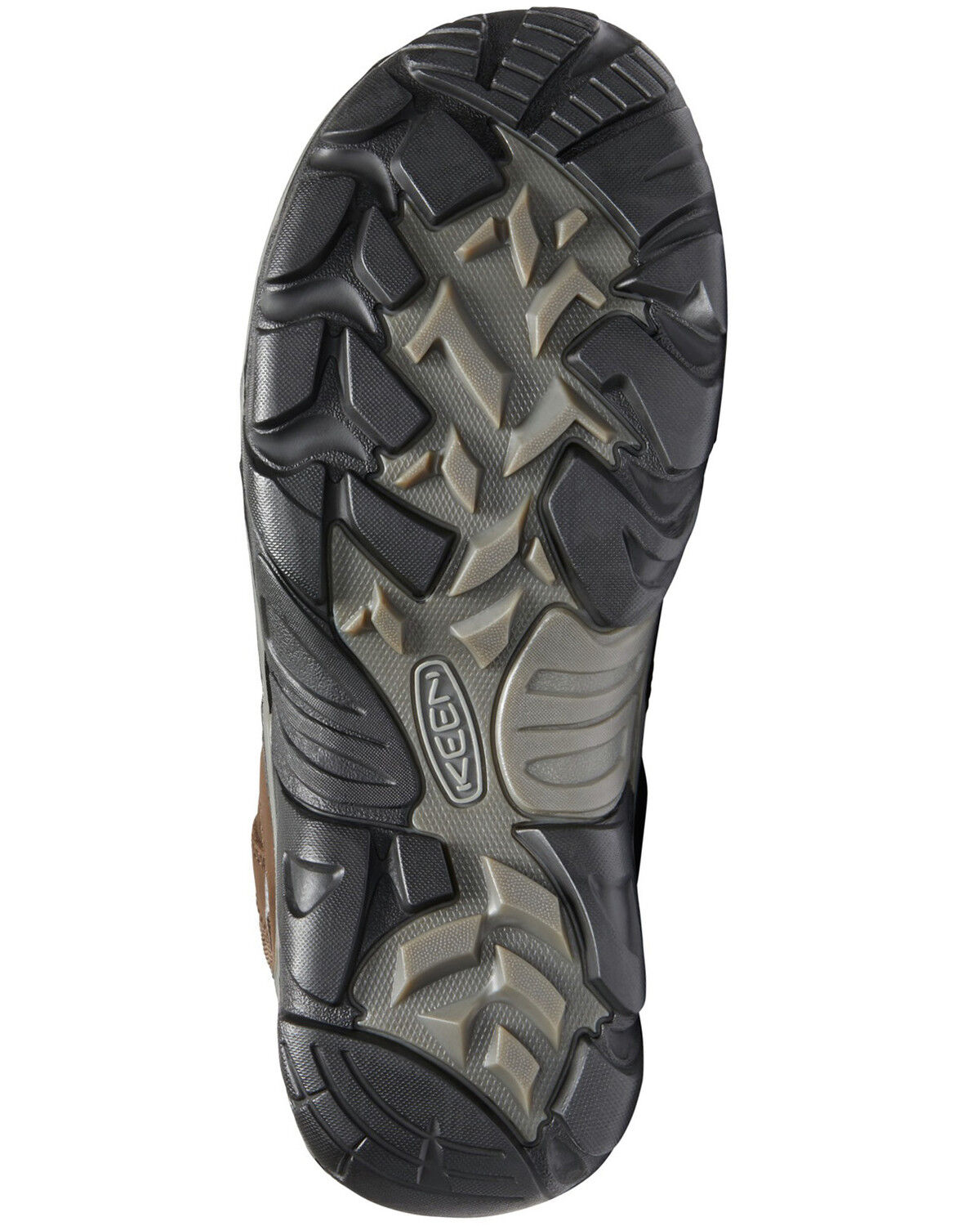 Image #3 - Keen Men's Durand II Waterproof Work Boots - Soft Toe, Brown, hi-res