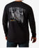 Image #4 - Ariat Men's Workman Graveyard Long Sleeve Graphic Work T-Shirt, Black, hi-res