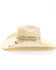 Image #3 - Rodeo King Quenten 25X Straw Cowboy Hat , Brown, hi-res