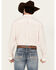 Image #4 - Wrangler X Cody Johnson Men's Paisley Print Long Sleeve Button-Down Western Shirt, Pink, hi-res