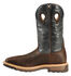 Twisted X Men's Pull On Western Work Boots - Steel Toe, Cognac, hi-res