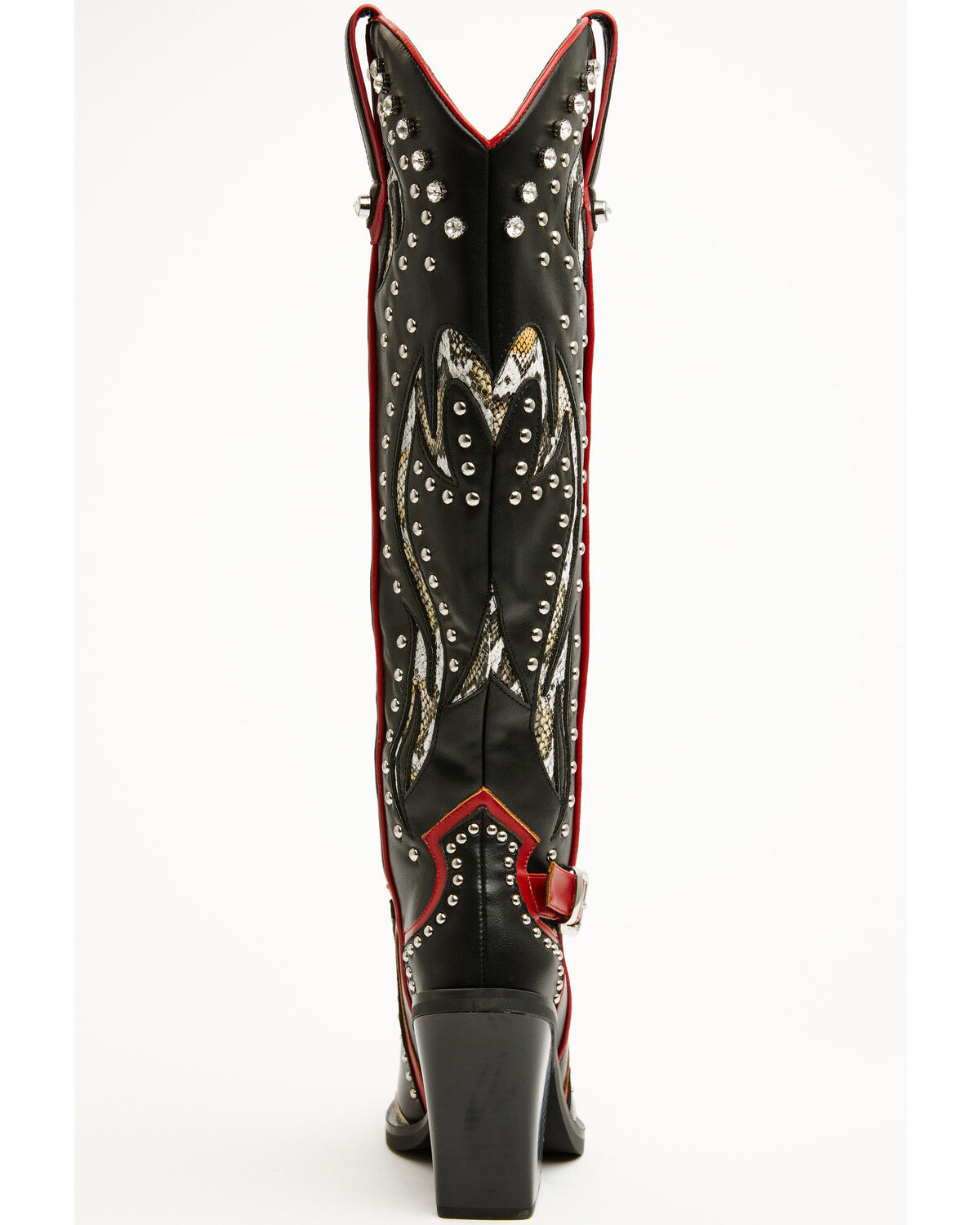 Image #5 - Azalea Wang Women's Hyperion Tall Western Boots - Snip Toe, Black, hi-res