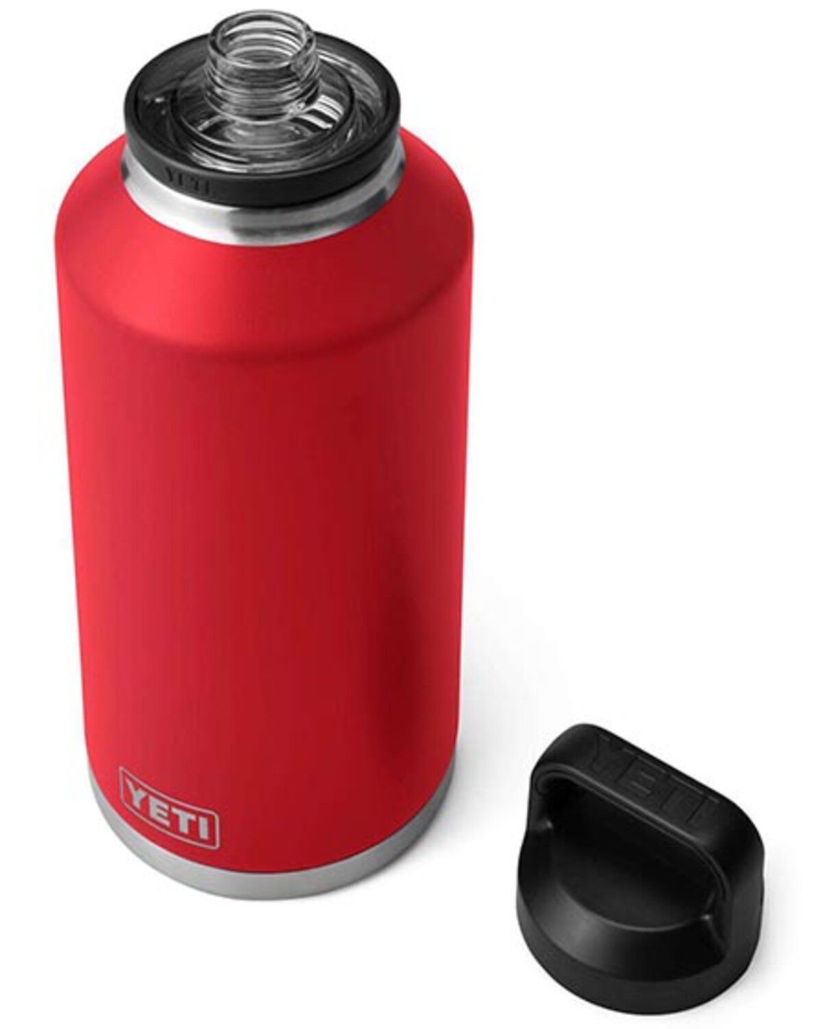 Image #3 - YETI Rambler® Chug Cap 64oz Water Bottle, Red, hi-res