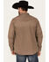 Image #4 - Moonshine Spirit Men's Time Bomb Geo Print Long Sleeve Snap Western Shirt, Brown, hi-res