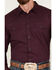 Image #3 - Moonshine Spirit Men's Comet Long Sleeve Snap Western Shirt, Purple, hi-res