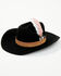 Image #1 - Shyanne Women's Feathered Cowboy Hat, Black, hi-res