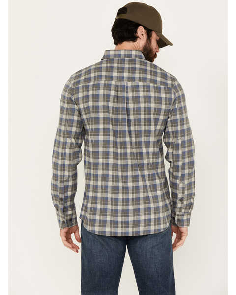 Image #4 - Brothers and Sons Men's Bowie Everyday Plaid Print Long Sleeve Button Down Flannel Shirt, Dark Grey, hi-res