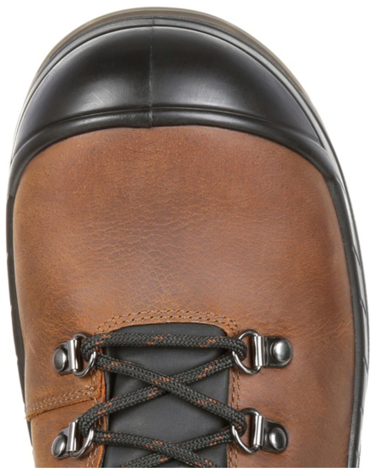 Image #6 - Rocky Men's Worksmart Internal Met Guard Work Boots - Composite Toe, Brown, hi-res