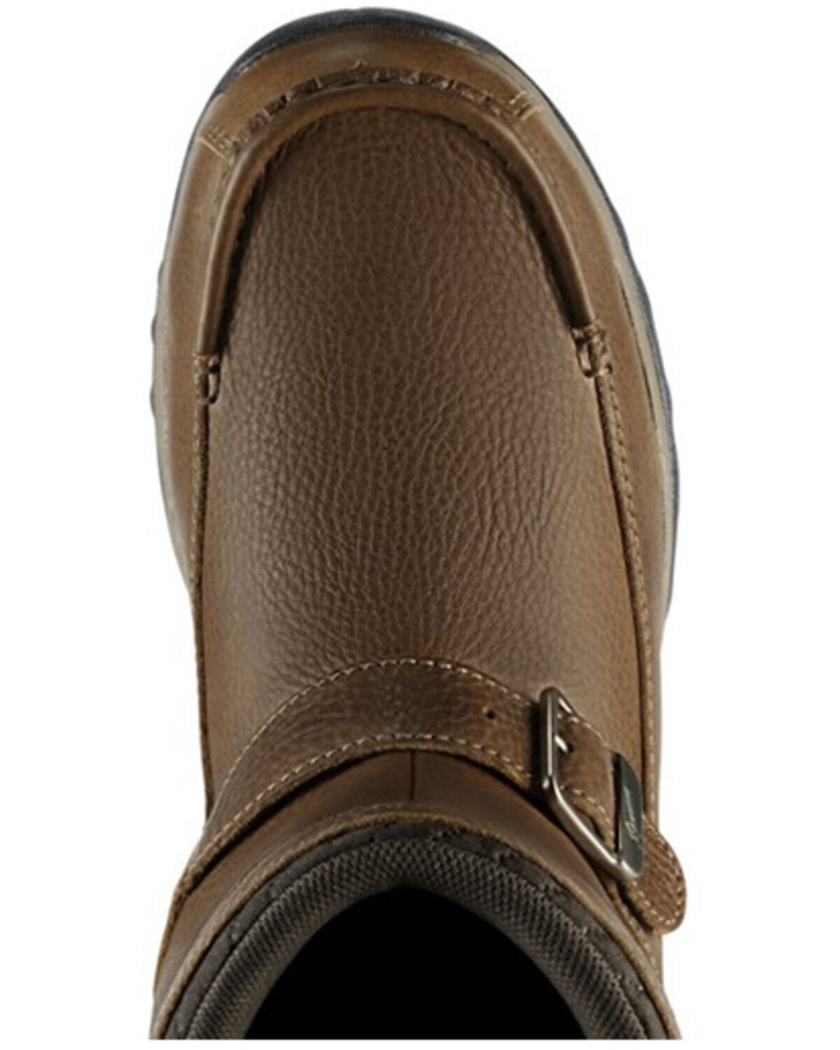 Image #4 - Danner Men's 10" Recurve Rear Zip Moc Work Boots - Soft Toe, Brown, hi-res