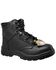 Ad Tec Men's Black 6" Lace-Up Work Boots - Steel Toe, Black, hi-res