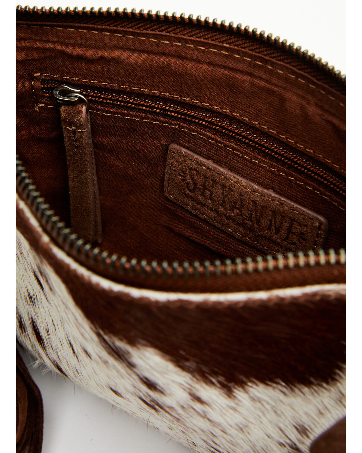 Image #4 - Shyanne Women's Meadow Hairon Leather Crossbody Bag, Brown, hi-res