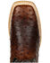 Image #6 - Durango Men's Rebel Pro Ostrich Western Boots - Square Toe, Black, hi-res