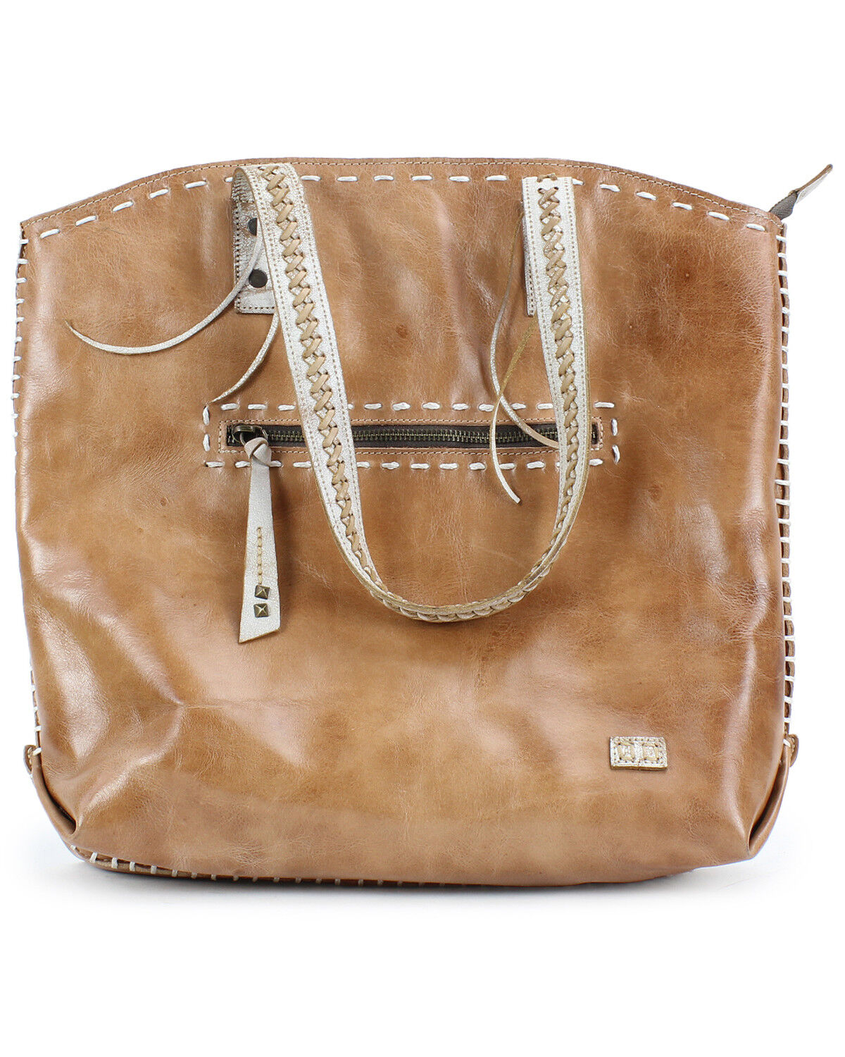 Image #1 - Bed Stu Women's Barra II Tote Bag, Distressed Brown, hi-res