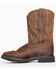 Image #5 - Cody James Men's Mustang Western Work Boots - Soft Toe, Brown, hi-res