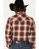 Image #4 - Pendleton Men's Bishop Large Plaid Long Sleeve Western Shirt , Rust Copper, hi-res