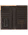 Image #2 - Ariat Men's Floral Embossed Bi-Fold Rodeo Wallet , Brown, hi-res