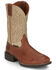 Image #1 - Justin Men's Canter Work Boots - Steel Toe, Brown, hi-res