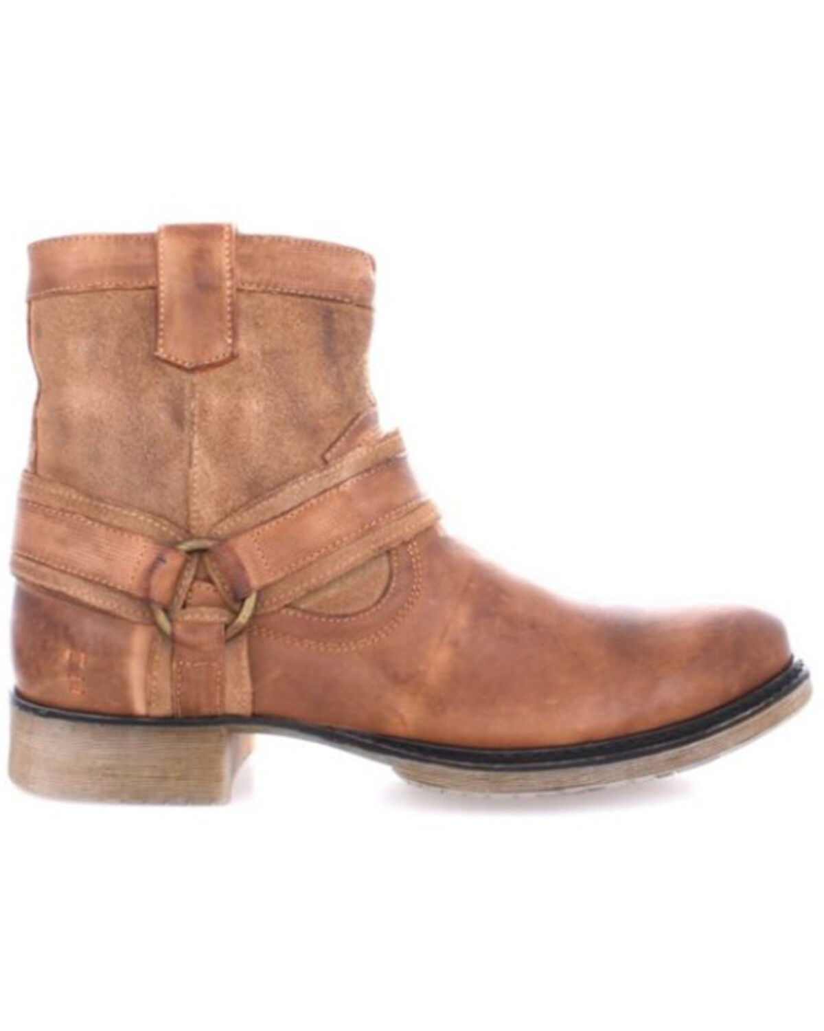 Image #2 - Roan by Bed Stu Men's Colton II Western Casual Boots - Round Toe, Tan, hi-res